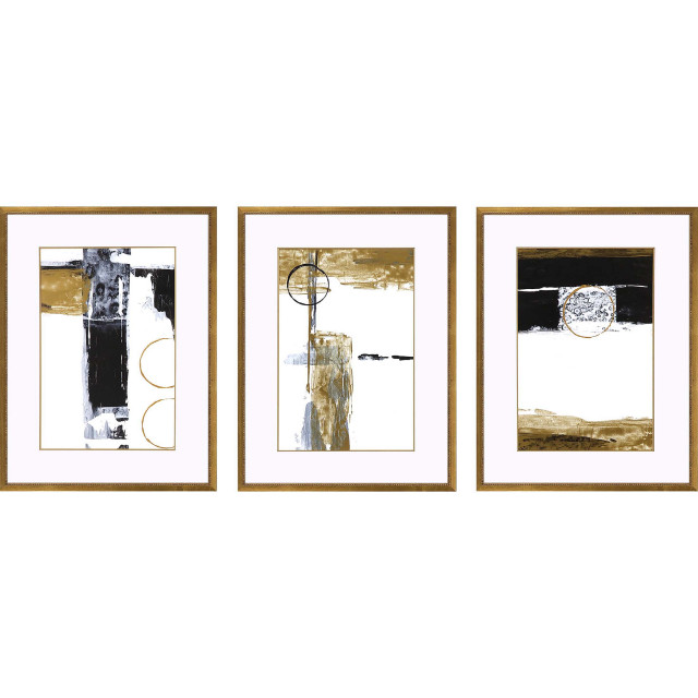 Paragon Neo Moderne III 3Piece Set Artwork Contemporary Paintings