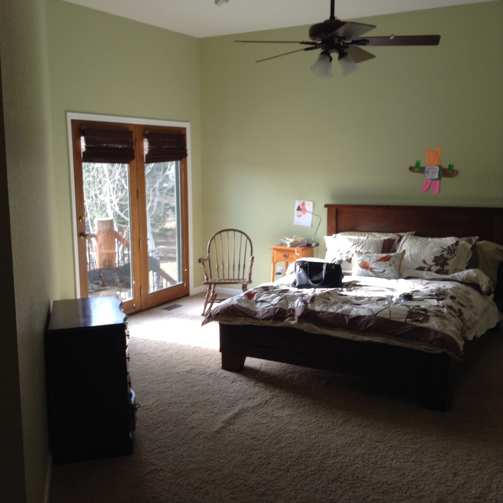 Home design - rustic home design idea in Denver
