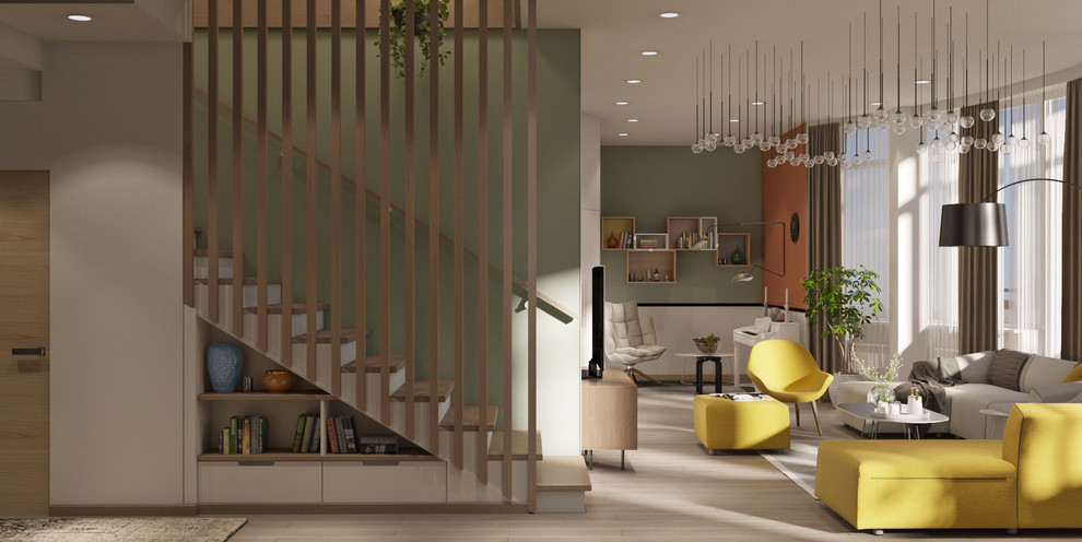 Дизайн интерьера квартиры в жилом комплексе “Tengiz Towers”