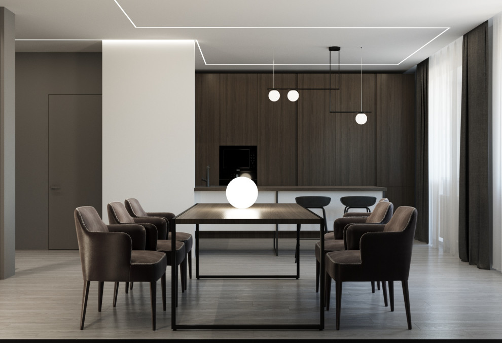 Дизайн проект 3-х этажной квартиры в г. Железногорск