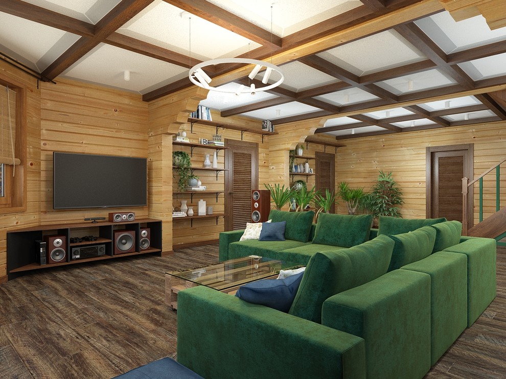 Проект загородного дома на острове Сахалин