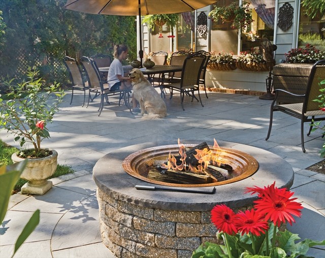 EP Henry Fire Pit Kit - New York - by V&S Landscape Supply