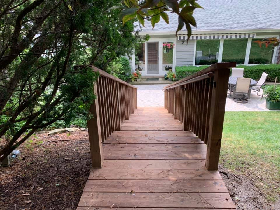 Backyard Stairs