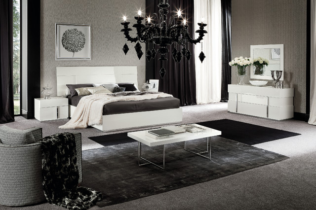 Ava Bedroom Set Made In Italy Modern Dining Room Miami