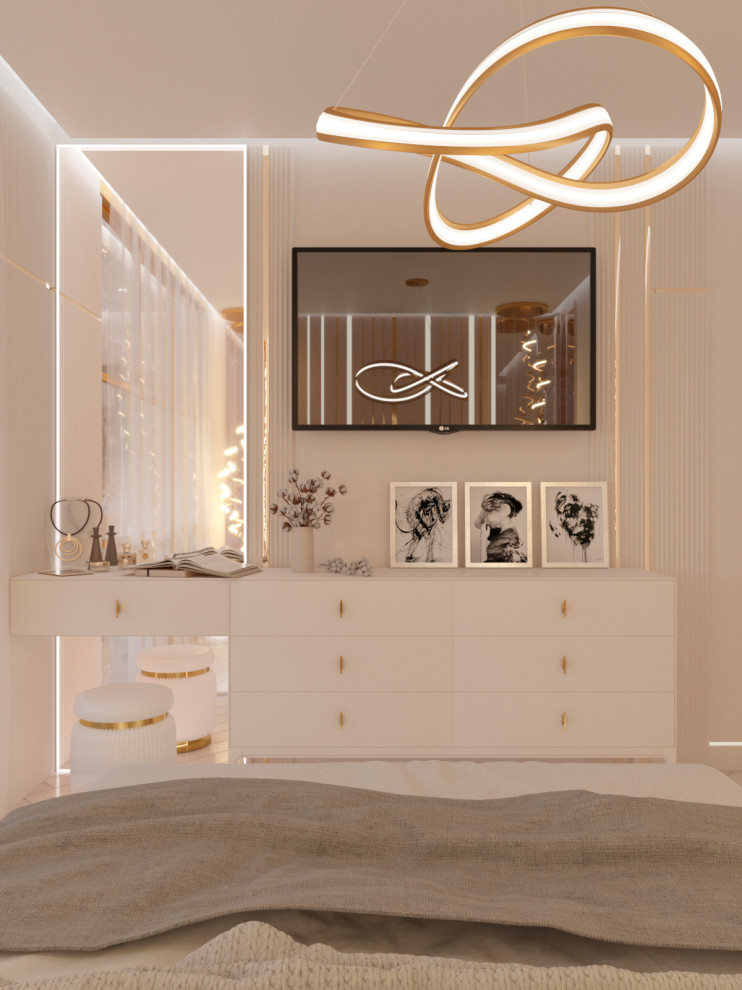 Светлая квартира в современном стиле