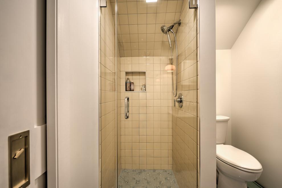 Yellow Shower Bathroom - Greenfield MA