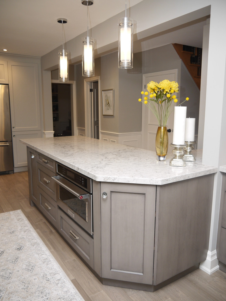 Kitchen - transitional kitchen idea in Toronto