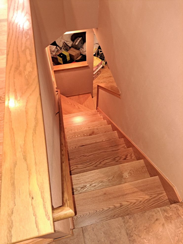 Wamego | New Wood Stairs and Flooring