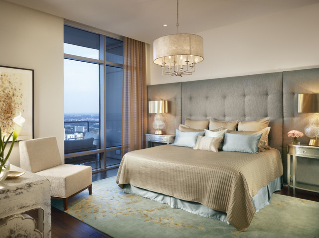The Austonian Model Unit modern-schlafzimmer