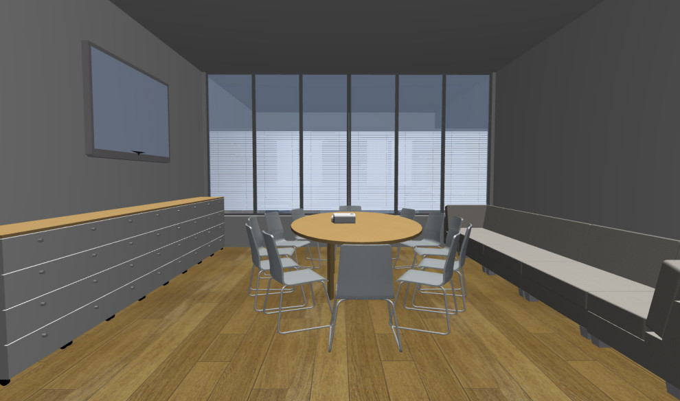 Соцзащита.  Дизайн-проект интерьеров отдела социальной защиты г.Краснознаменска.