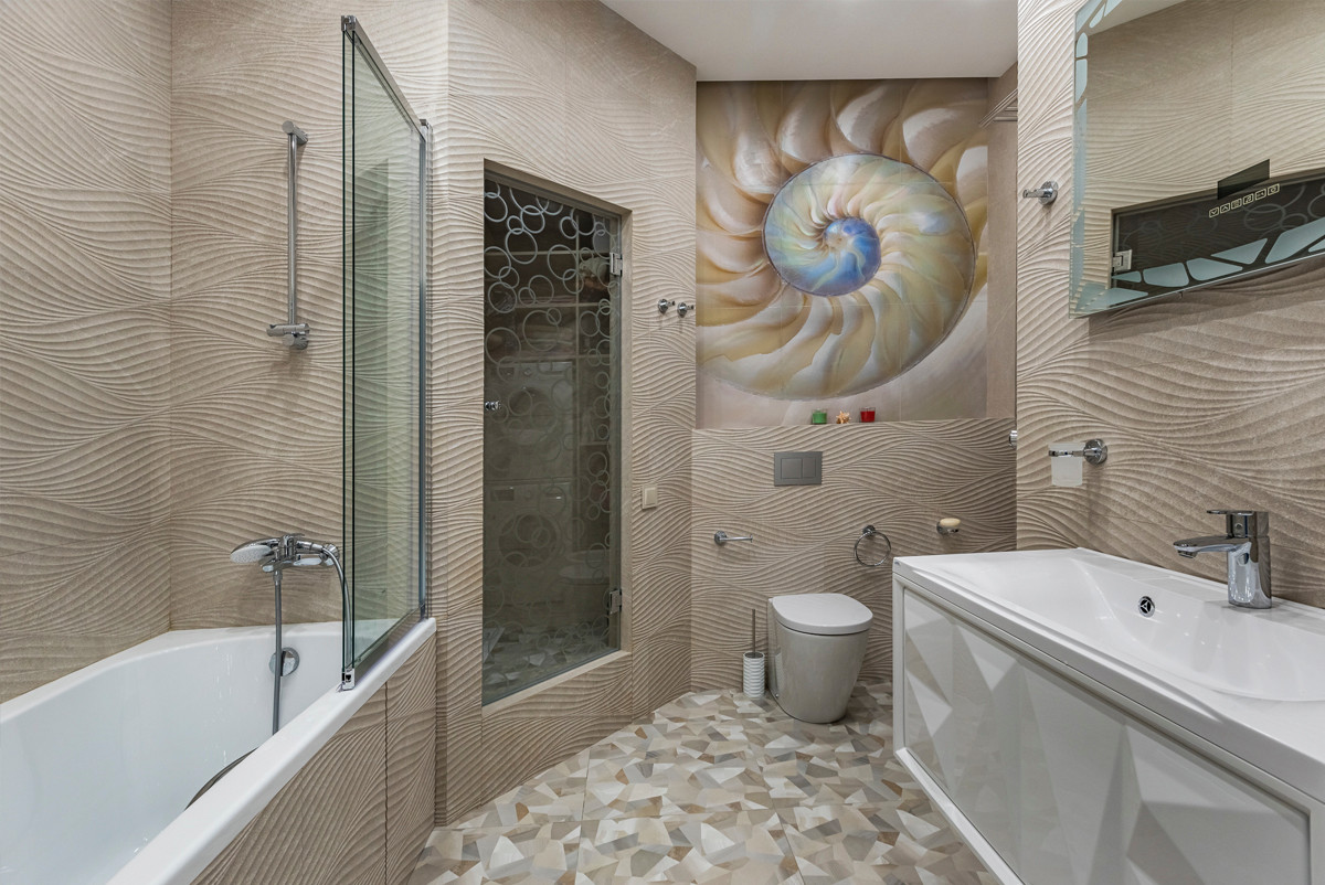 Символ мироздания. Дизайн двухкомнатной квартиры