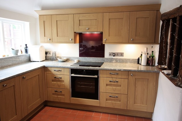 Solid Oak Shaker Kitchen traditional-kitchen