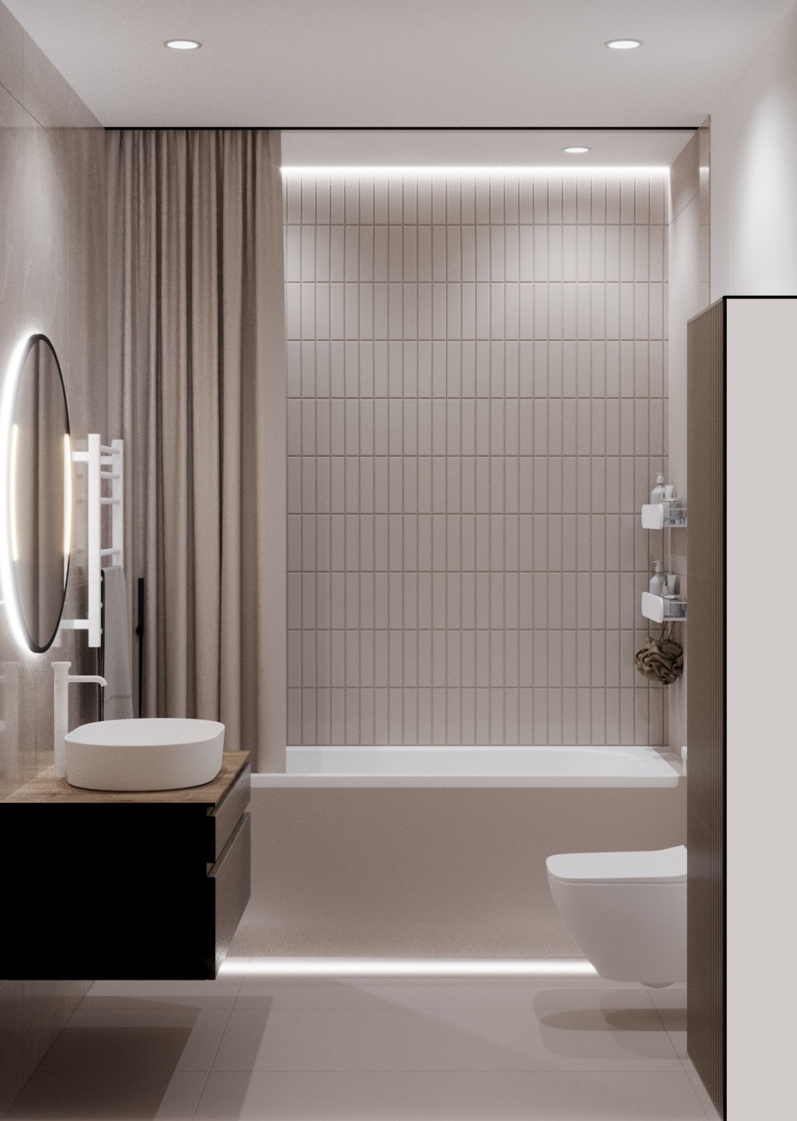 Квартира 43 кв.м. на Коломяжском проспекте. 2024 г.