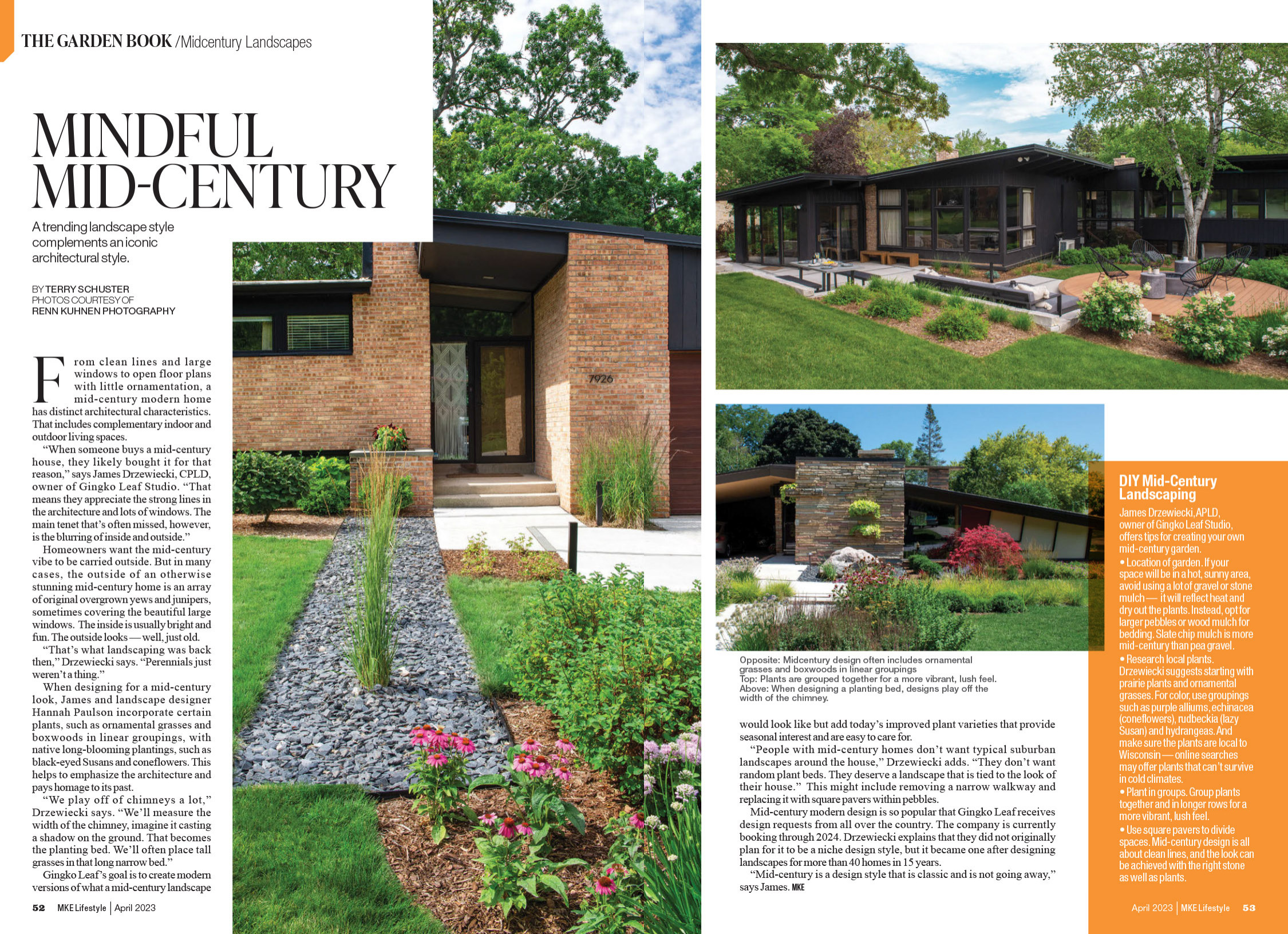 MKE Magazine - 2023 "Mindful Mid-Century"