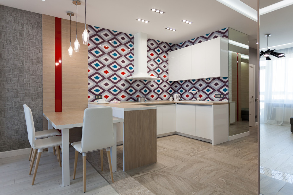 Квартира с яркими элементами