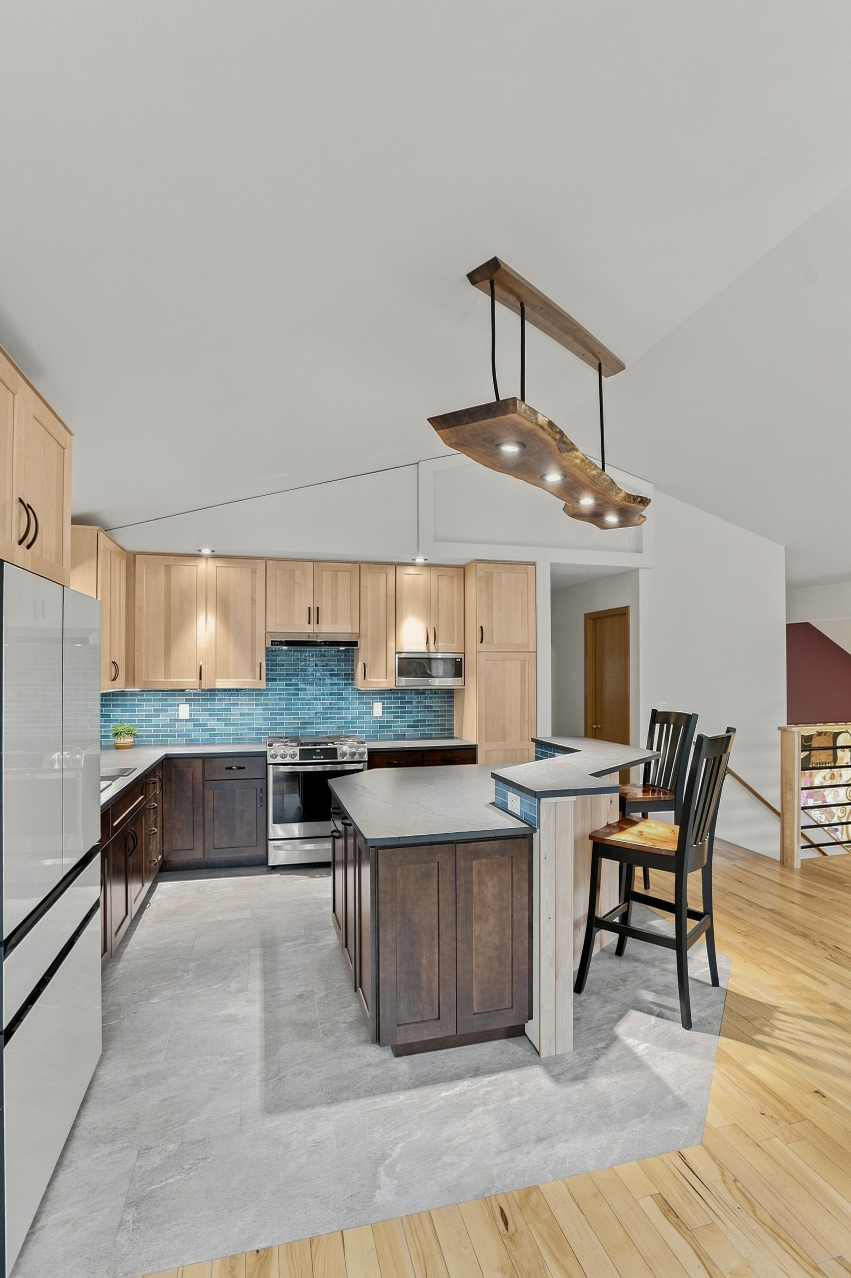 Glacier & Timber Kitchen