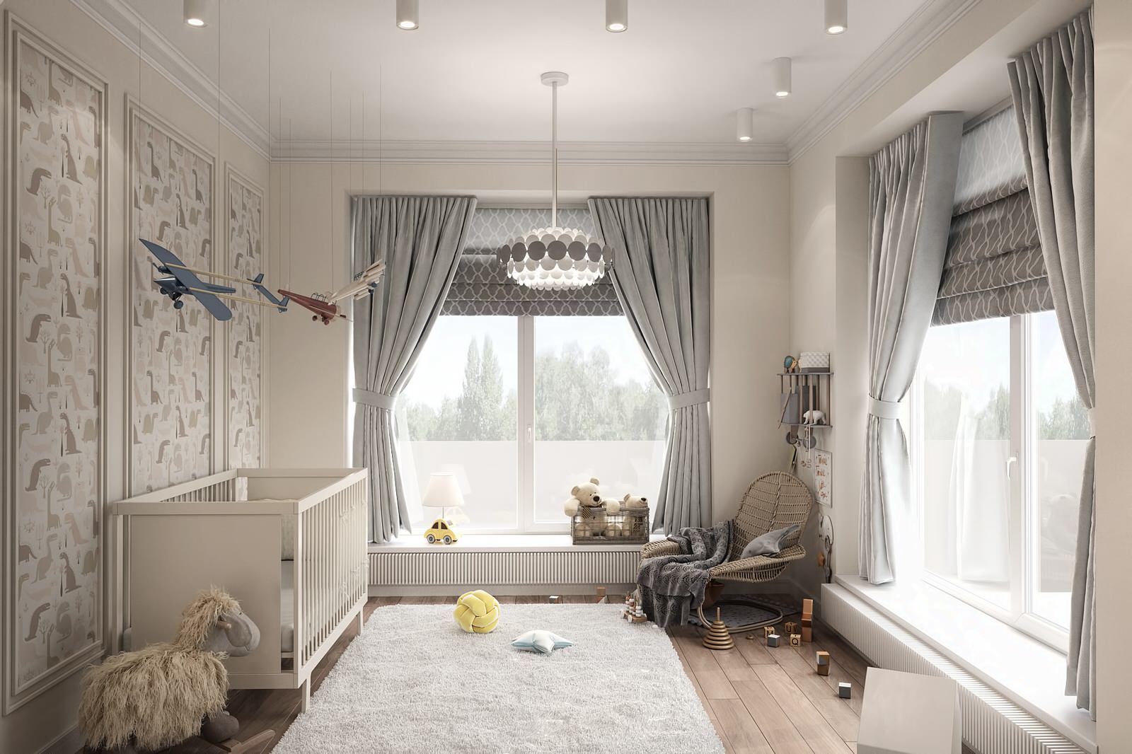 Визуализация интерьера дома в Немецкой деревне