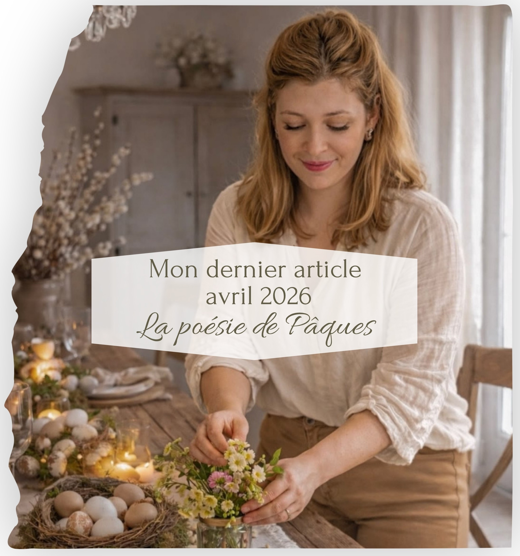 sophie.m décoratrice sophie monnet décoratrice d'intérieur décoration pâques 2026 yonne 89 puisaye 89520