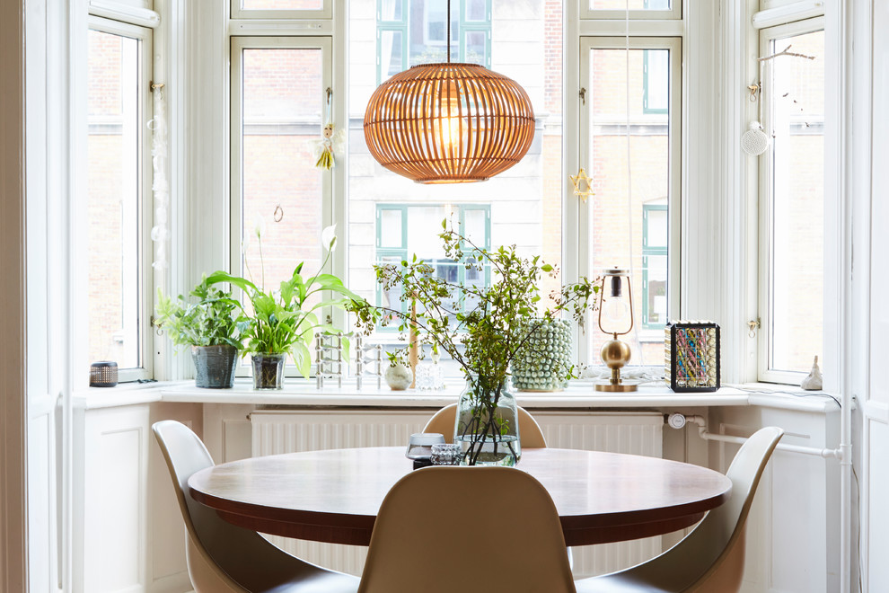 Midcentury dining room in Copenhagen.