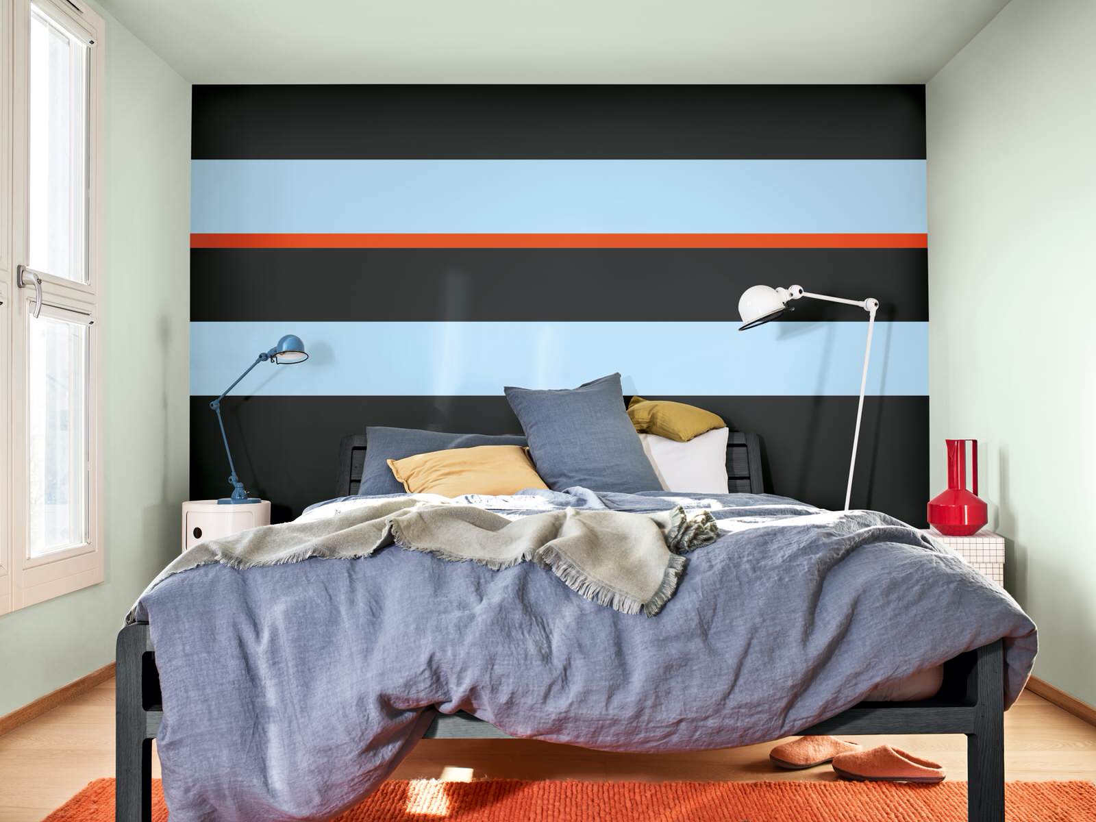 Цвет года 2020 - спальня- палитра "Жизнь"