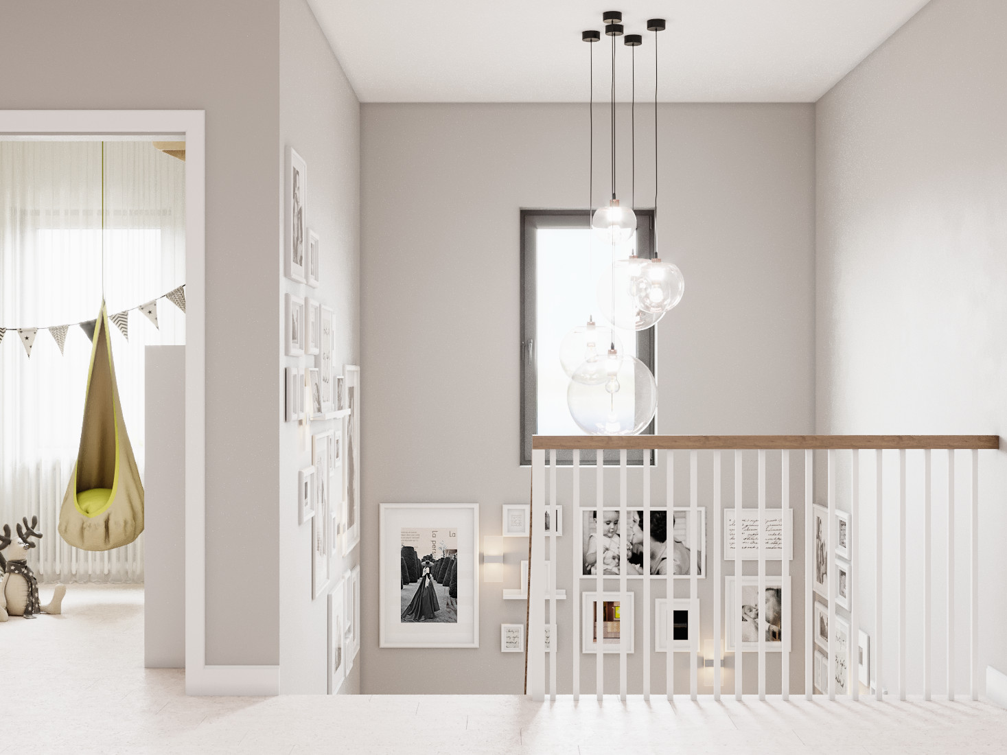 Коттедж с тремя детскими, 224 м2