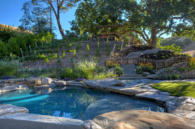 Natural Boulders Enhance 4 Standout Landscape Designs