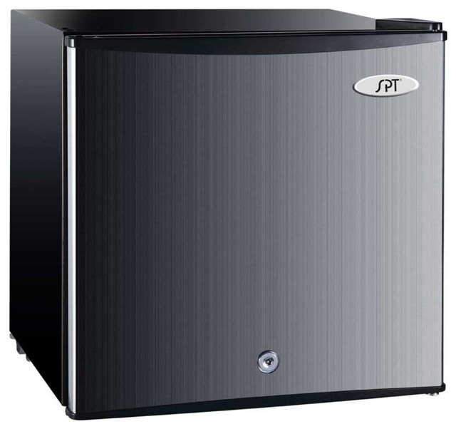 SPT Energy Star 1.1 cu.ft. Stainless Steel Upright Freezer ...