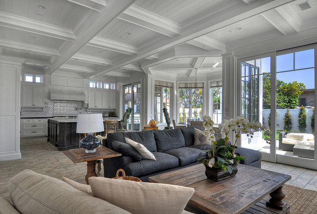 Plantation Style Home Manhattan Beach Farmhouse Family