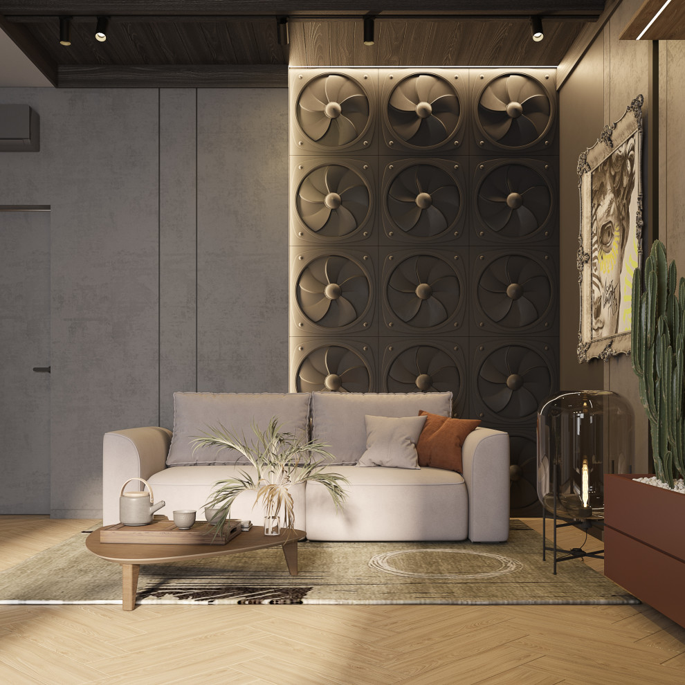 Дизайн интерьера квартиры в ЖК "FLORA&FAUNA"