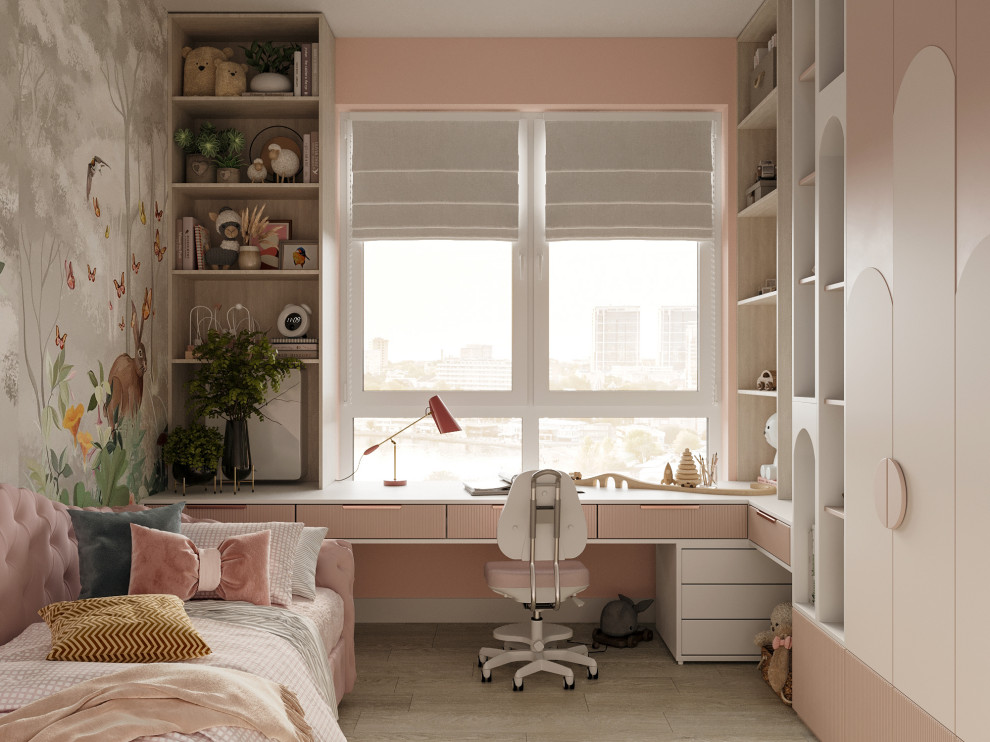 Современная квартира для семьи с двумя детьми