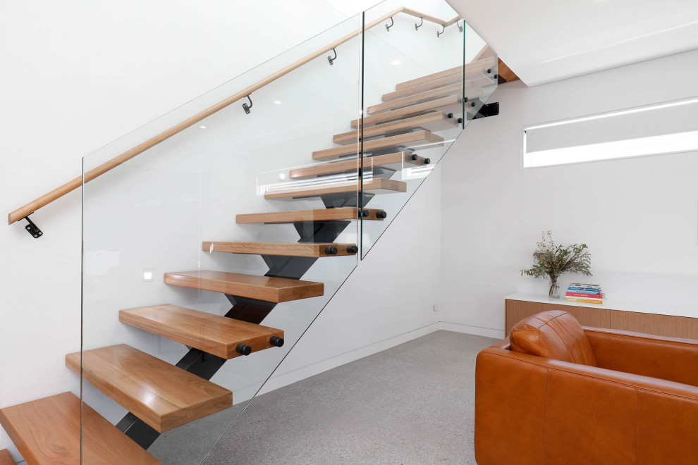 This is an example of a contemporary staircase in Sydney.