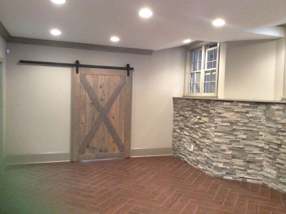 Sandy Springs 2600 sq ft basement gets a full redesign and decor