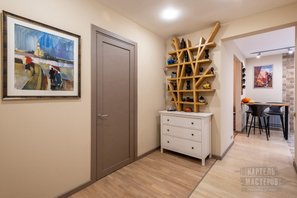 Капитальный ремонт двухкомнатной квартиры в стиле фьюжн