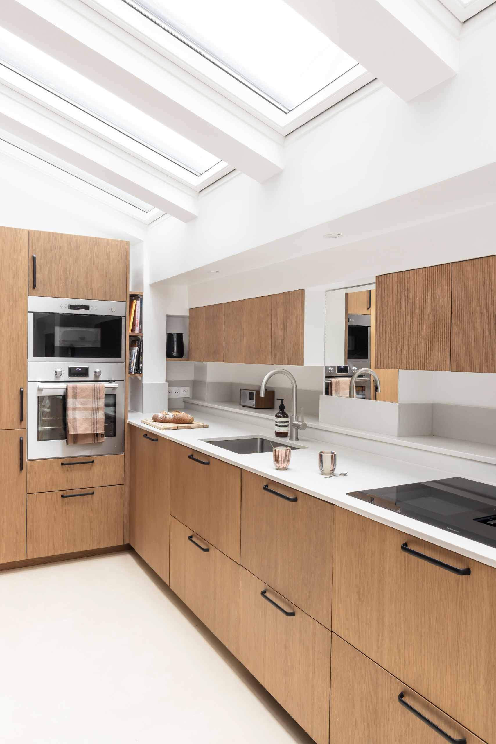 Une ancienne laverie industrielle réinventée - 92m2 à Belleville