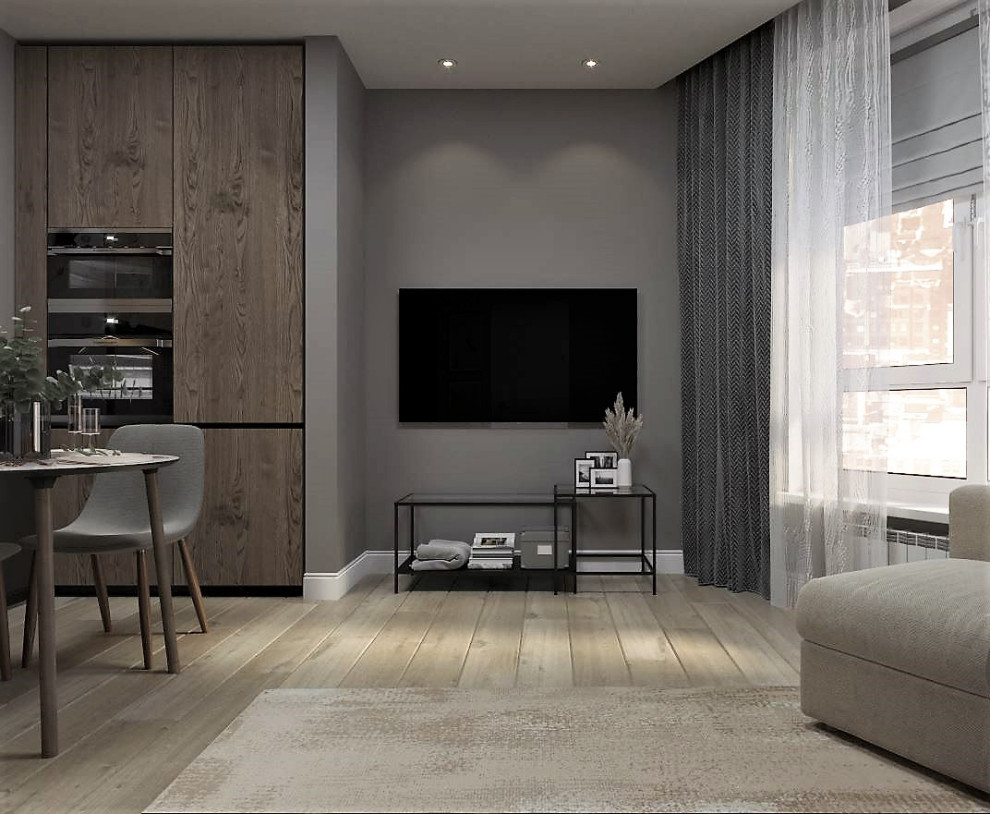 Кухня гостиная