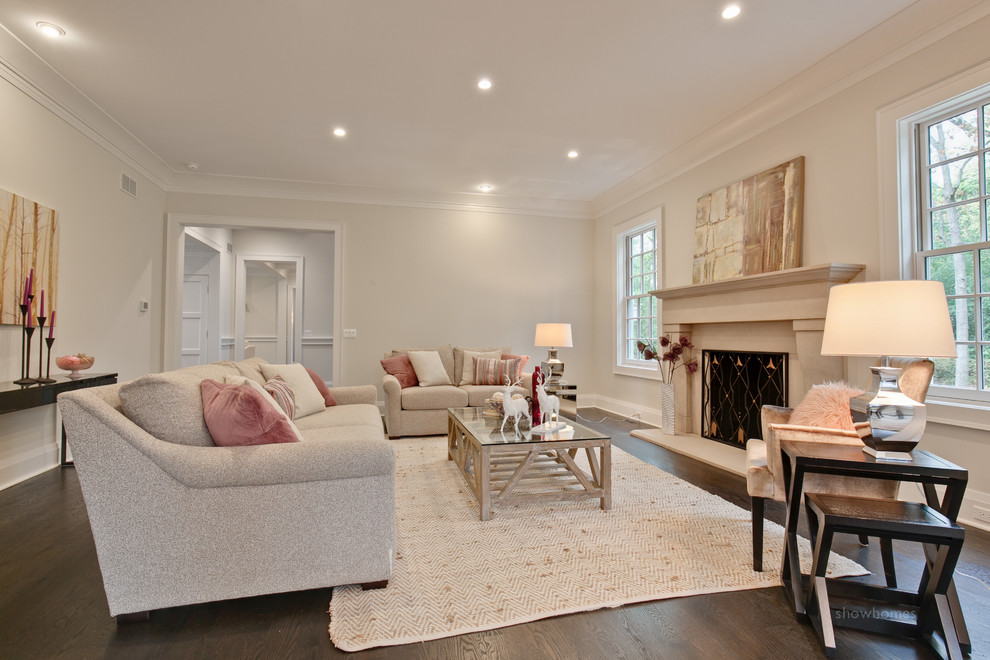 Home design - transitional home design idea in Chicago