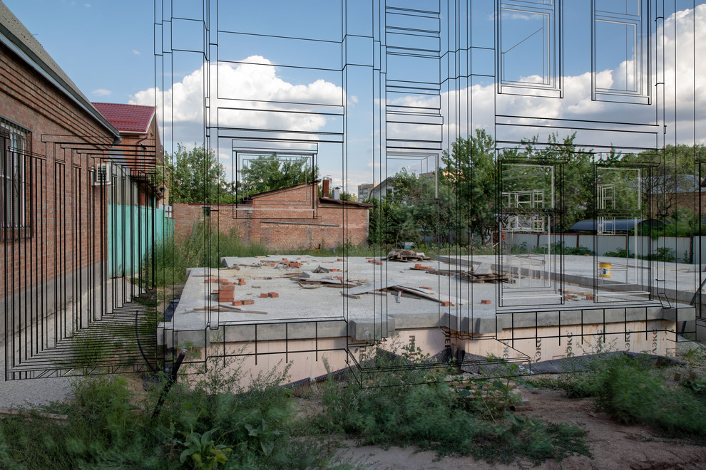 Дом на маленьком участке