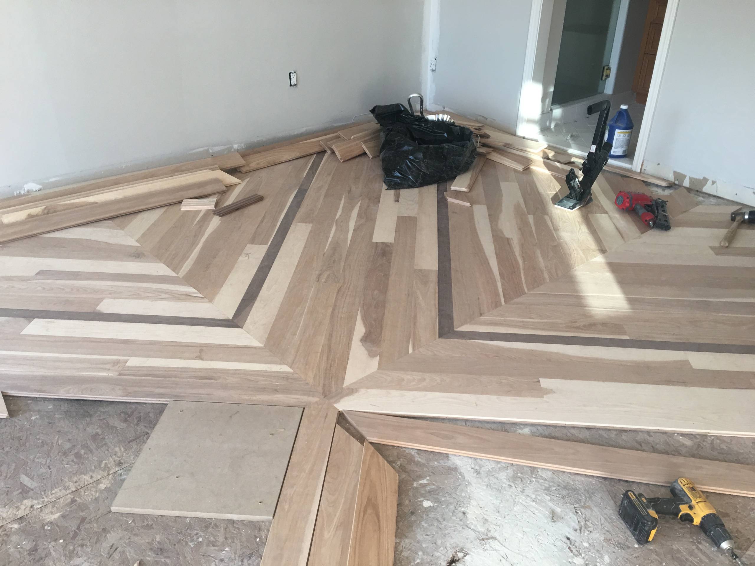 Oxbow Lake Hardwood Flooring and Windows