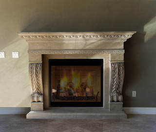 Fireplace Mantel - Fireplace Mantels - Los Angeles - by TranDesign, Inc