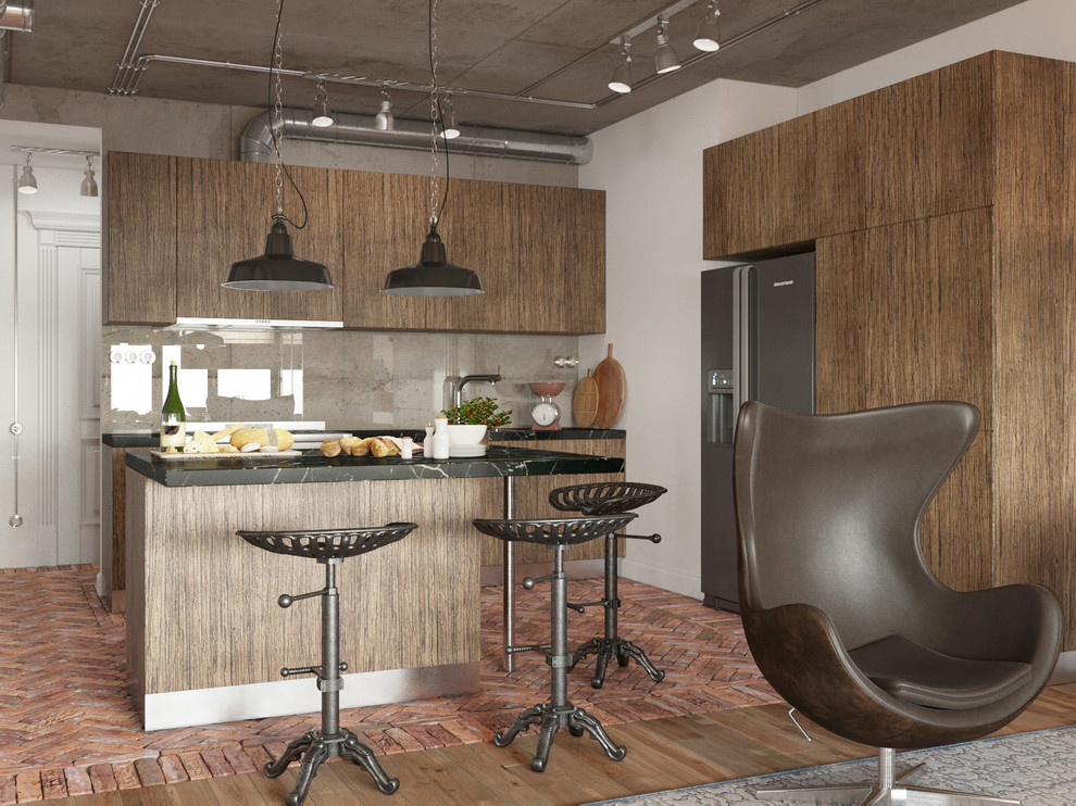 Квартира в стиле ЛОФТ в ЖК Триколор