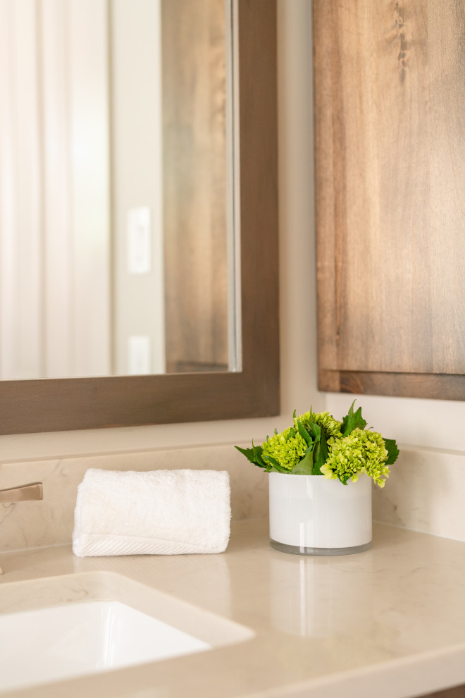 Bathroom - transitional bathroom idea in Dallas