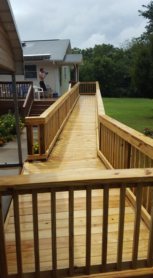 Handicap ramp