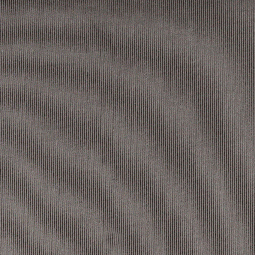 Grey Corduroy Thin Stripe Upholstery Velvet Fabric By The Yard