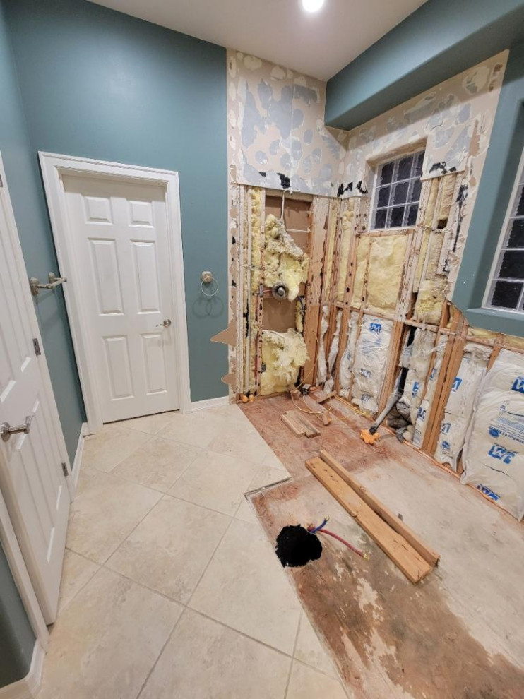 ADA Bathroom/Garage Retrofit and New Flooring