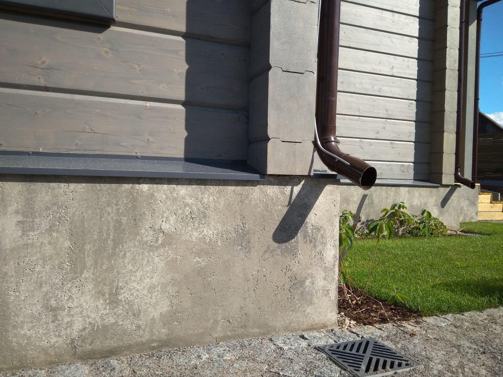 Фасад загородного дома