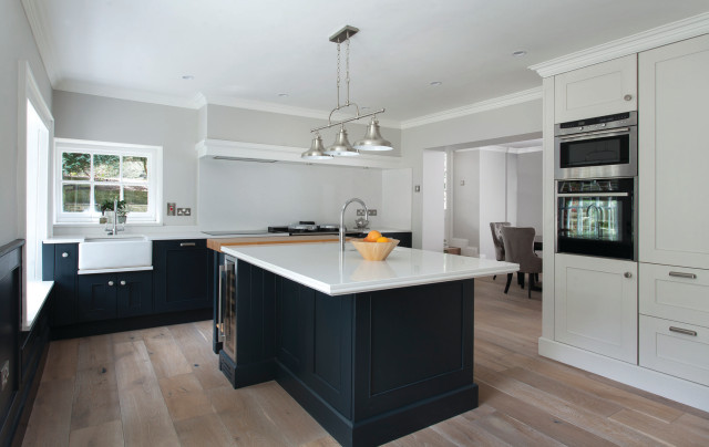 Georgian Basement Kitchen traditional-kitchen