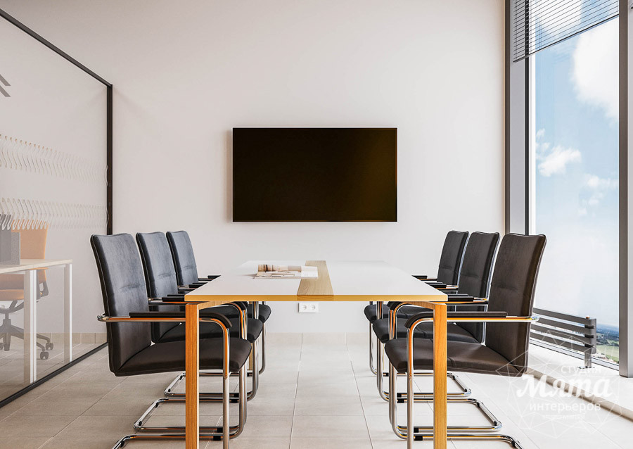 Дизайн интерьера офиса строительной компании