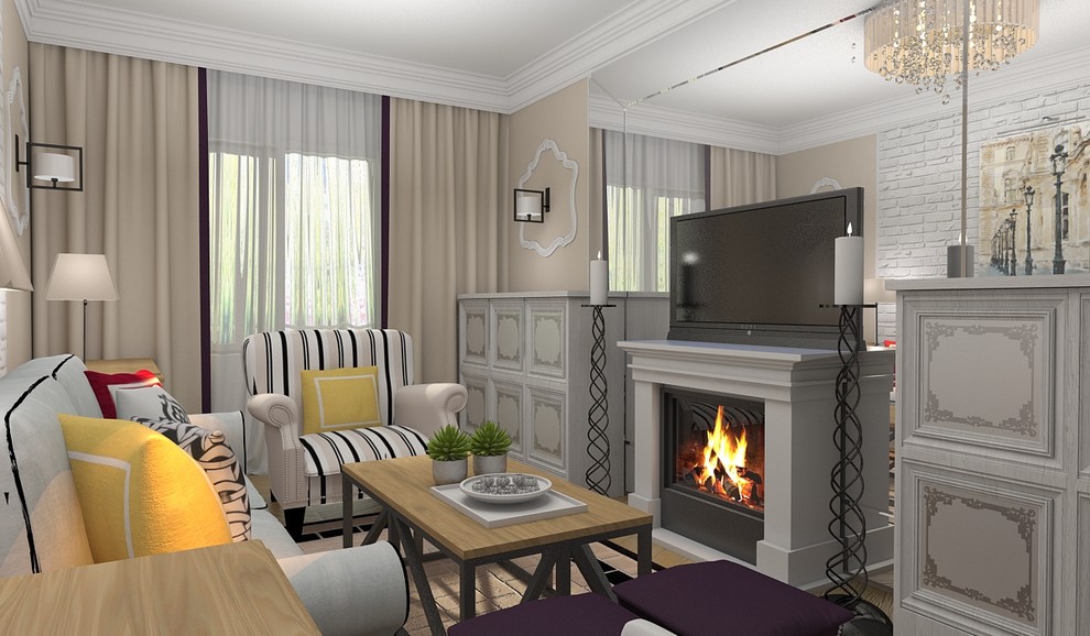 Проект гостиной для программы "Квартирный вопрос"