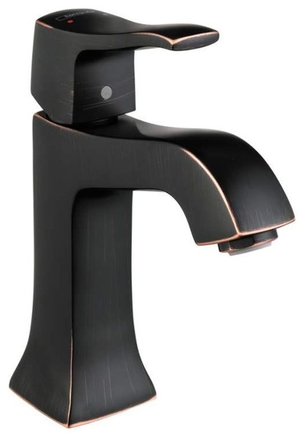 Hansgrohe Metris C Single Hole Bathroom Faucet With Lever Handle