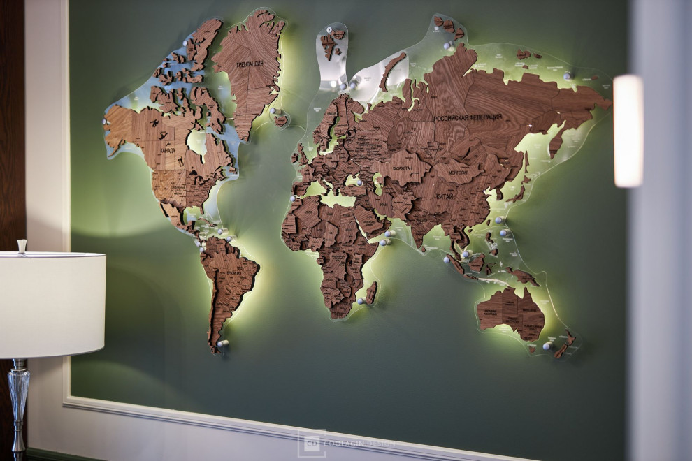 Современный интерьер с элементами советского шика